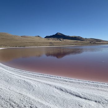 Great Salt Lake State Park - Pink water! - Parks Near Me - Magna, Utah