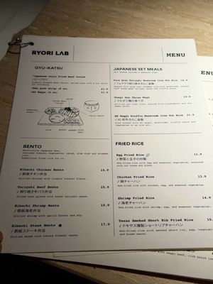 Menu photo 5 Ryori Lab Houston, TX
