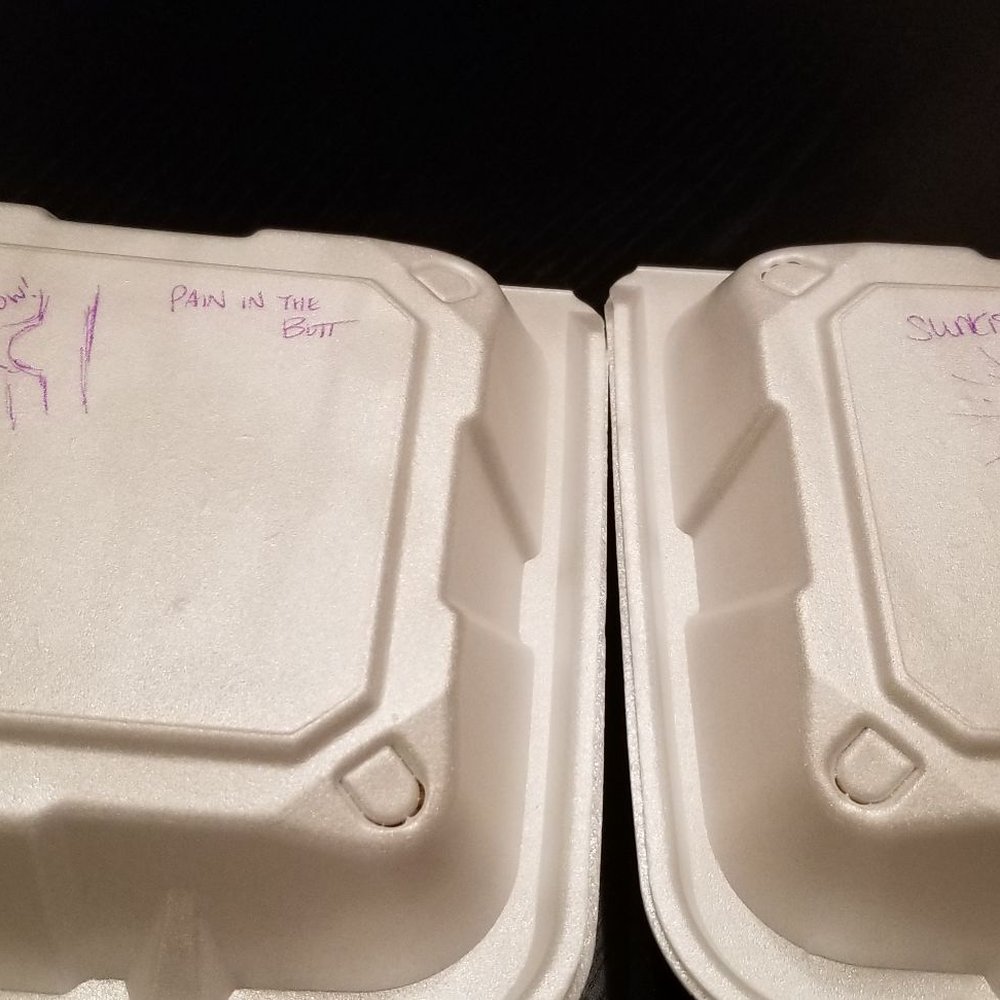 Jen is the best!  Takeout with pictures drawn of each roll. Now that's service.