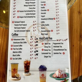 Sweetpops - Menu as of 08/20/2023 - Coffee & Tea Near Me - Wichita, Kansas Sweetpops - Menu as of 08/20/2023 - Coffee & Tea Near Me - Wichita, Kansas