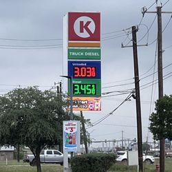 Circle K - Texas gas prices April 2024