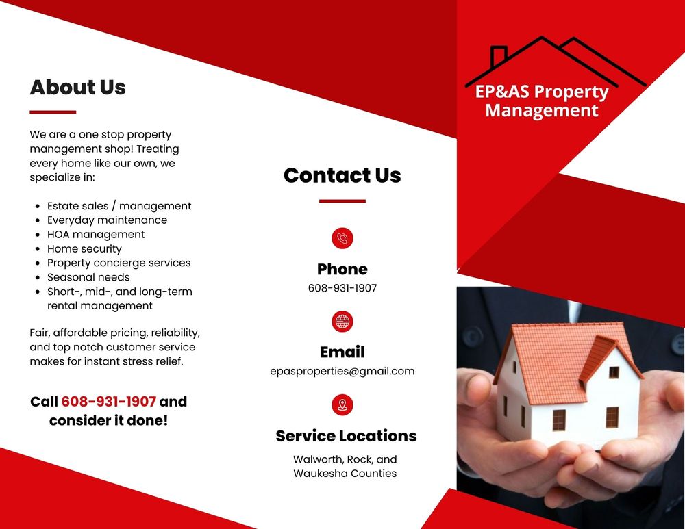 EP&AS Property Management - property management company in Elkhorn, WI