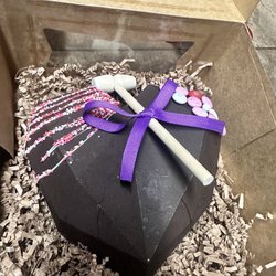 Teri’s Sweet Garden - Chocolate Breakable Heart