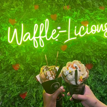 CRAVE - Waffelious Cone - Desserts Near Me - Baltimore, Maryland