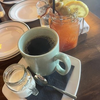 The Mason Jar - Coffee and spicy Bloody Mary - Breakfast & Brunch Near Me - Chesapeake, Virginia The Mason Jar - Coffee and spicy Bloody Mary - Breakfast & Brunch Near Me - Chesapeake, Virginia