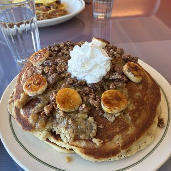F/Sixteen - Banana Foster Pancake stack. - Diners Near Me - Scottsdale, Arizona F/Sixteen - Banana Foster Pancake stack. - Diners Near Me - Scottsdale, Arizona