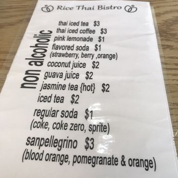 Rice Thai Bistro - dd drinks - Thai Near Me - Winchester, Missouri Rice Thai Bistro - dd drinks - Thai Near Me - Winchester, Missouri