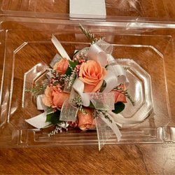 Petal Peddlers - Delicate corsage for the bride-to-be