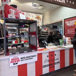 KFC - Order desk.