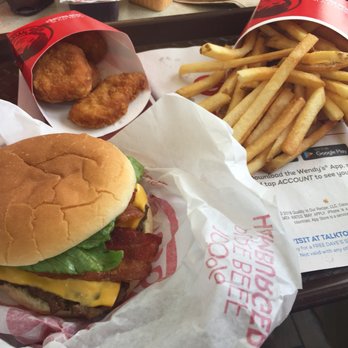 Wendy's - JBC (Jr Bacon Cheeseburger), Chicken Nuggets, and Fries - Burgers Near Me - Woodbridge, Virginia Wendy's - JBC (Jr Bacon Cheeseburger), Chicken Nuggets, and Fries - Burgers Near Me - Woodbridge, Virginia