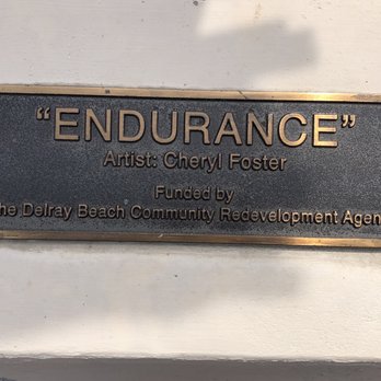 Endurance - Public Art Near Me - Delray Beach, Florida Endurance - Public Art Near Me - Delray Beach, Florida