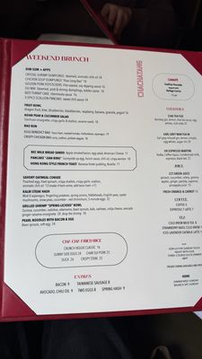 Menu photo 2 Cha Cha Tang New York, NY