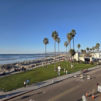 Ocean Beach Hotel - View from 3rd floor - Hotels Near Me - San Diego, California
