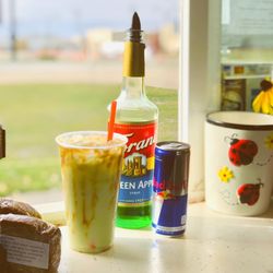 Ladybug Latte - Caramel apple zinger