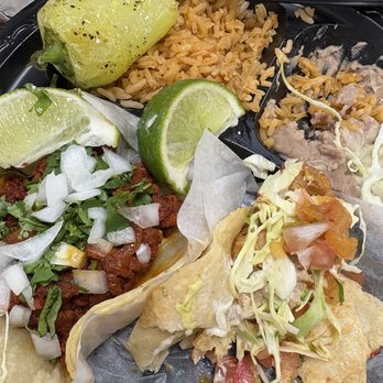Taco Nazo - Combo #2 shrimp and Al pastor tacos - Mexican Near Me - Santa Ana, California
