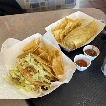 Campos Famous Burritos - Hard tacos with beef - Mexican Near Me - Santa Monica, California Campos Famous Burritos - Hard tacos with beef - Mexican Near Me - Santa Monica, California