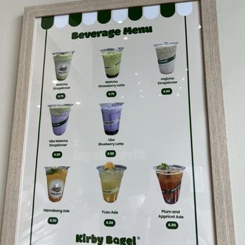 Kirby Bagel - Drinks Menu - Bakeries Near Me - Carrollton, Texas