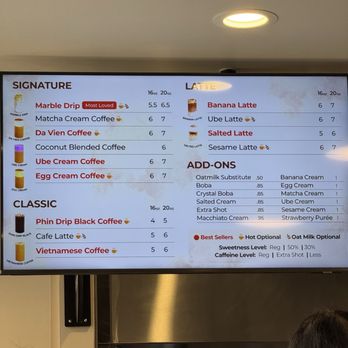 Da Vien Coffee - Menu - Coffee & Tea Near Me - Cerritos, California Da Vien Coffee - Menu - Coffee & Tea Near Me - Cerritos, California