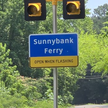 Sunnybank Ferry - When you see the yellow lights flashing, the ferry is open. - Ferries Near Me - Reedville, Virginia
