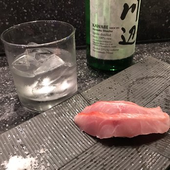 Sushi Murayama - Choshi Kinmeda. The Black and Kurile currents around Choshi, Chiba make a seafood treasure trove. Kinmedai is the prefecture fish. - Sushi Bars Near Me - Honolulu, Hawaii