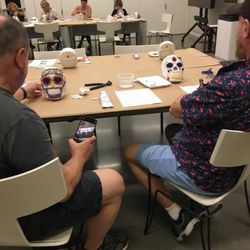 New Stone Age Mosaic Studio - Class at Sunnylands, Rancho Mirage 2023