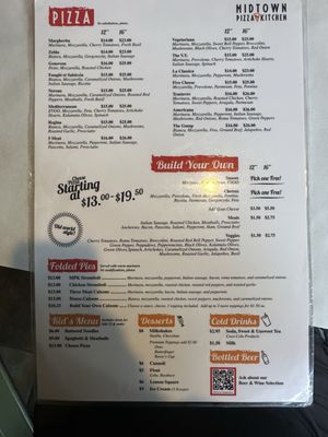 Menu photo 1 Midtown Pizza Kitchen Montgomery, AL Menu photo 1 Midtown Pizza Kitchen Montgomery, AL