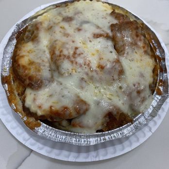 Crazy Chef Pizza - Eggplant parm with penne pasta - Pizza Near Me - New York, New York Crazy Chef Pizza - Eggplant parm with penne pasta - Pizza Near Me - New York, New York