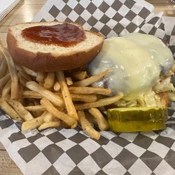 Black Sheep Tavern - Rumrunner Burger from Black Sheep Tavern