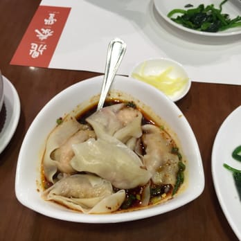 鼎泰豐 - Spicy shrimp dumplings - Shanghainese Near Me - Hong Kong, HK