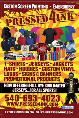 Pressed 4 Ink Screen Printing T Shirt Printing 325 Wallace Ln