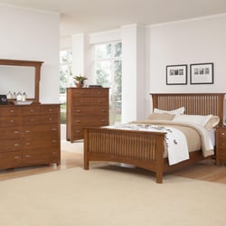 Al-Mart Furniture and Bedding - The Arts and Crafts suite from Vaughan Bassett is crafted from solid wood and always looks fresh and exciting.