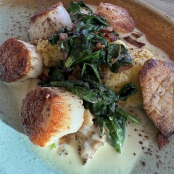 Driftwood Kitchen - Scallop entree - Seafood Near Me - Laguna Beach, California Driftwood Kitchen - Scallop entree - Seafood Near Me - Laguna Beach, California