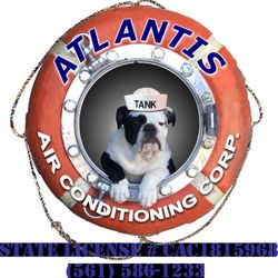 Atlantis Air Conditioning - Atlantis Air Conditioning Logo, your local AC company open 24 hours to be there when you need us the most.