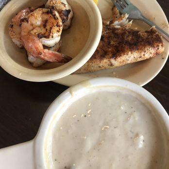 Riverview Cafe - Grilled mahi and shrimp - Seafood Near Me - Sneads Ferry, North Carolina