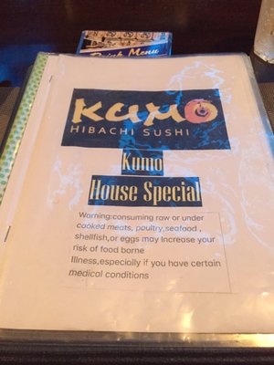 Menu photo 4 Kumo Hibachi Sushi Marietta, GA