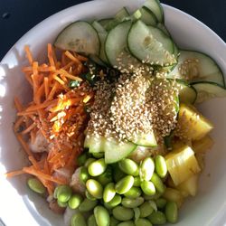 Mauka Poke Bar - Teriyaki shrimp poke
