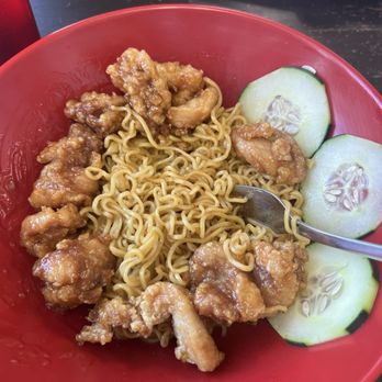 Vietnamese Cuisine - Number 25 orange chicken and noodles - Vietnamese Near Me - Granbury, Texas