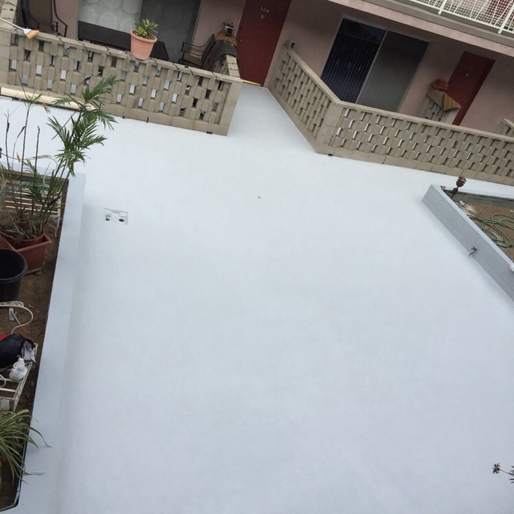 Brand new waterproofing professionally prepared and installed.
