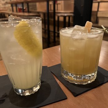 RAMEN-SAN - suntory yuzu highball and penecillen - Ramen Near Me - Chicago, Illinois RAMEN-SAN - suntory yuzu highball and penecillen - Ramen Near Me - Chicago, Illinois