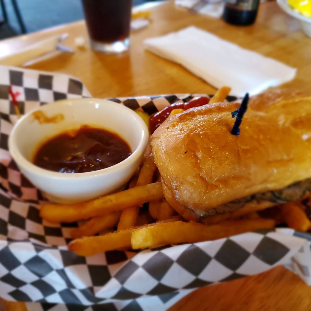 The Lower Tavern - French dip with bbq - American Near Me - Eastsound, Washington The Lower Tavern - French dip with bbq - American Near Me - Eastsound, Washington