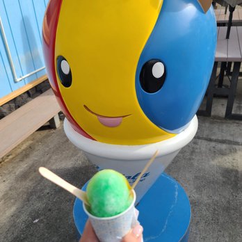 Waiola Shave Ice - Mango and Melon shave ice - Ice Cream & Frozen Yogurt Near Me - Honolulu, Hawaii Waiola Shave Ice - Mango and Melon shave ice - Ice Cream & Frozen Yogurt Near Me - Honolulu, Hawaii