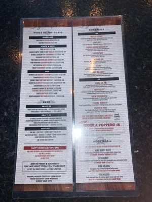 Menu photo 8 Agave & Vine Honolulu, HI