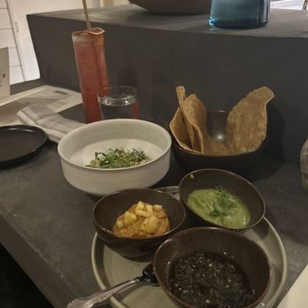 Nomade - Tostadas with sauces - Mexican Near Me - Austin, Texas