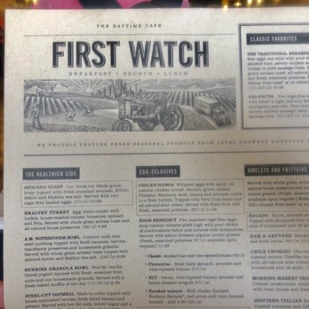 First Watch - Breakfast & Brunch Near Me - Tampa, Florida