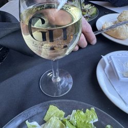 Bernard's Grove - Riesling, which was good and I liked the wine glass.