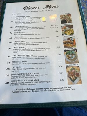 Menu photo 2 Thai Lao Cuisine Fair Oaks, CA Menu photo 2 Thai Lao Cuisine Fair Oaks, CA