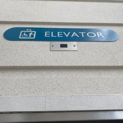 Tri-Rail - Delray Beach Station - Glass Mowrey northbound elevator, Tri-Rail Delray Beach Station