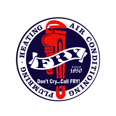 Fry Plumbing, Heating And Air Conditioning Logo