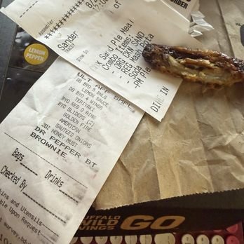 Buffalo Wild Wings - THE OLDEST HARDEST CRUSTIETS CHICKEN WING FROM HELL!!! BROKE SEWERAL OF MY TEETH AFTER ONE BITE. - Chicken Wings Near Me - Glendale, California Buffalo Wild Wings - THE OLDEST HARDEST CRUSTIETS CHICKEN WING FROM HELL!!! BROKE SEWERAL OF MY TEETH AFTER ONE BITE. - Chicken Wings Near Me - Glendale, California