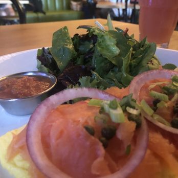 Black Walnut Café - Salmon Omelette - Cafes Near Me - Katy, Texas